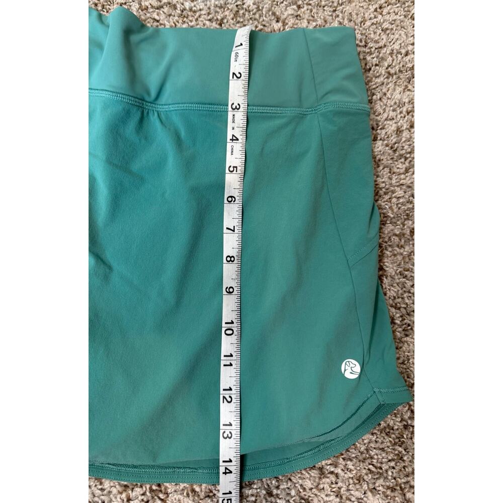 Rhoback The Steffi Active Skort Size L Willow Green Golf Tennis - Picture 6 of 7